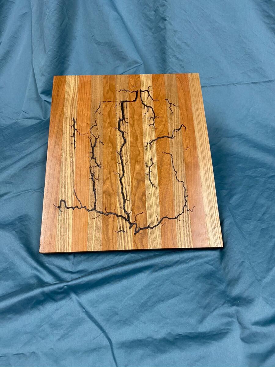 Amish Handcrafted Large Exotic Wood Cutting Board